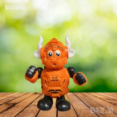 Интерактивен робот,издишващ пара