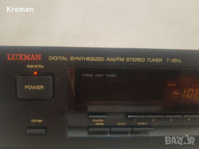 Тунер LUXMAN T351L, снимка 6 - Ресийвъри, усилватели, смесителни пултове - 40810250