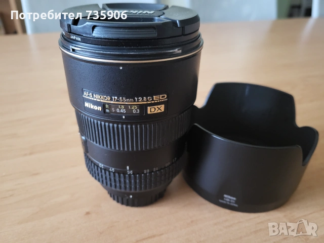 Обектив DX AF-S NIKKOR 17-55 mm 2.8 G ED
