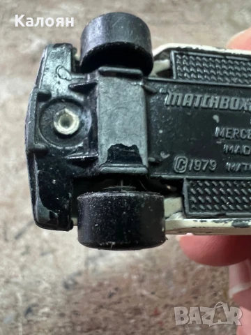 Количка MATCHBOX 1979 Mercedes 450, снимка 8 - Колекции - 51337295