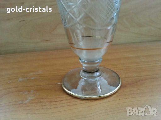 Антикварна кристална гарафа, снимка 4 - Антикварни и старинни предмети - 28906214