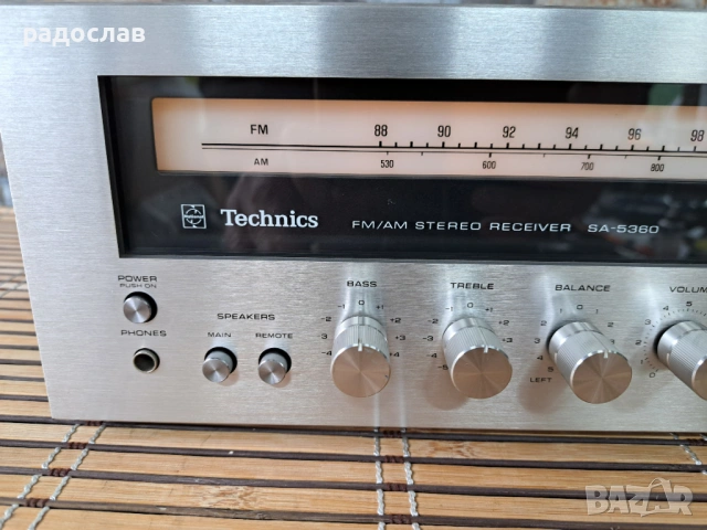 Technics SA-5360, снимка 2 - Ресийвъри, усилватели, смесителни пултове - 53399354