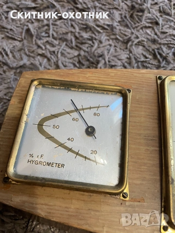 Стар немски измервателен уред, снимка 5 - Антикварни и старинни предмети - 53253526