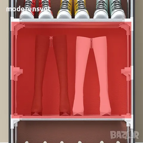 Многофункционален текстилен органайзер за обувки, снимка 4 - Органайзери - 49498609