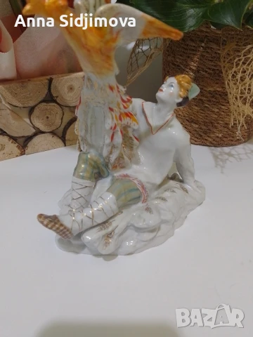 Руски порцелан ЛФЗ статуетка , снимка 3 - Статуетки - 51302430