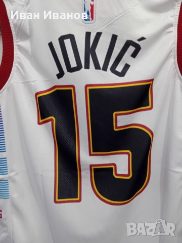Чисто нов оригинален потник на Denver Nuggets - Nikola Jokic, снимка 3 - Баскетбол - 51709775
