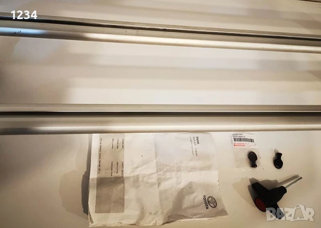 Оригинален алуминиев багажник за TOYOTA VERSO / COROLA VERSO, снимка 4 - Аксесоари и консумативи - 51153499