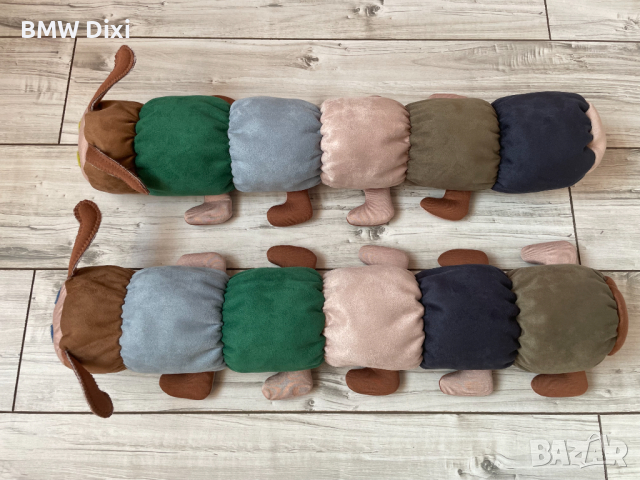 Плюшени гъсеници, снимка 3 - Плюшени играчки - 36508521