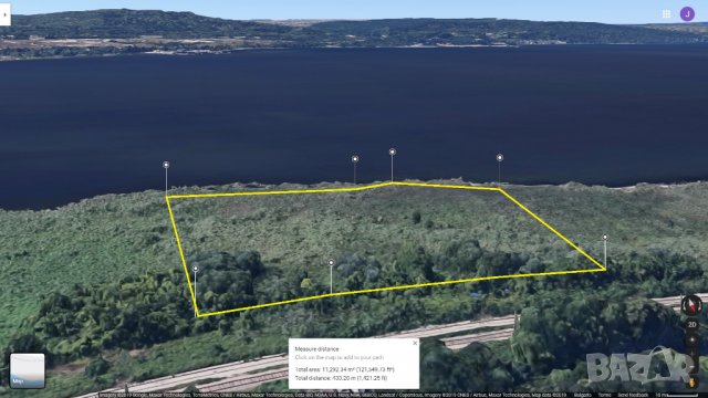 FIRST LINE! Large plot of land on the shore of Varna Lake 11237 m2, снимка 7 - Парцели - 27391997