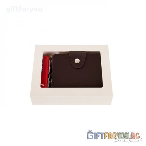 Подаръчен комплект с органайзер за документи и швейцарско нежче Коледен Подарък