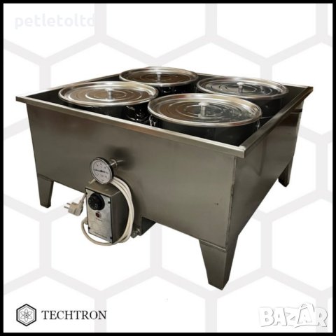 Декристализатор за пчелен мед TECHTRON - за 4 тенекии, снимка 1 - За пчели - 44102151