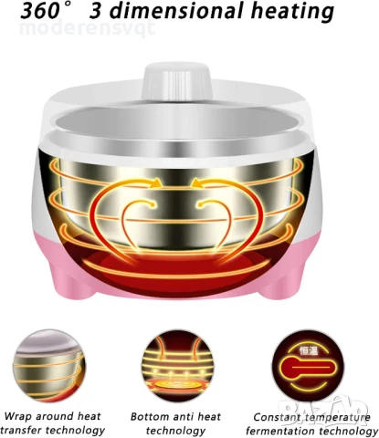 Уред за приготвяне на Йогурт и Кисело мляко, снимка 4 - Други - 51298434