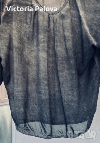 Въздушна блуза- балон  Италия, снимка 4 - Корсети, бюстиета, топове - 51200142