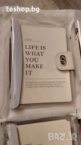 Луксозен тефтер в 3 цвята за подарък, снимка 5 - Други - 52263626