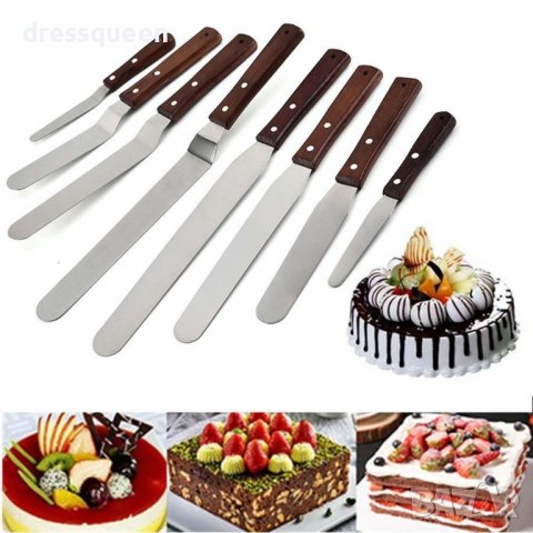 2766 Инструменти за декорация и заглаждане на торта, снимка 1 - Прибори за хранене, готвене и сервиране - 37272826
