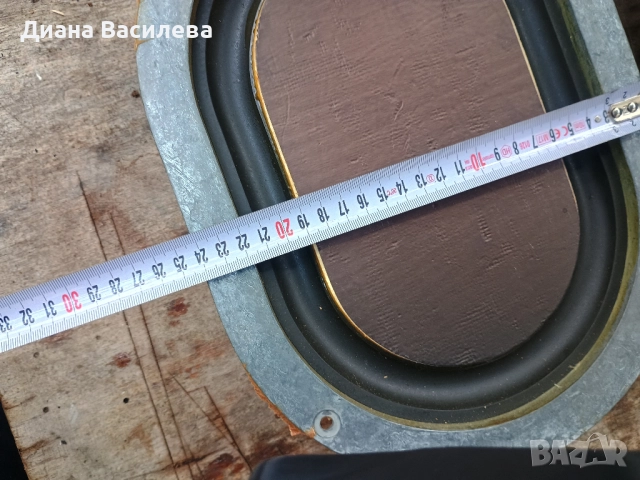 Vintage KEF B139 / 6171 Oval Woofer Bass Driver Made IN England, снимка 5 - Тонколони - 52079688