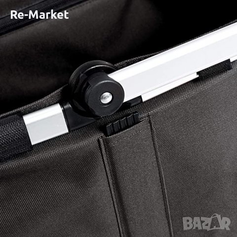 Сгъваема пазарска чанта Amazon Basics с алуминиеви дръжки, снимка 5 - Други - 37701134