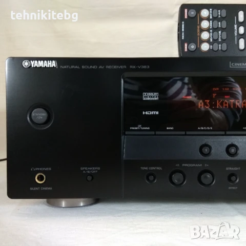 ⭐⭐⭐YAMAHA RX-V363⭐⭐⭐ Качествен AV ресивър с HDMI , 5 х 100 вата , дистанционно, снимка 2 - Ресийвъри, усилватели, смесителни пултове - 51084891