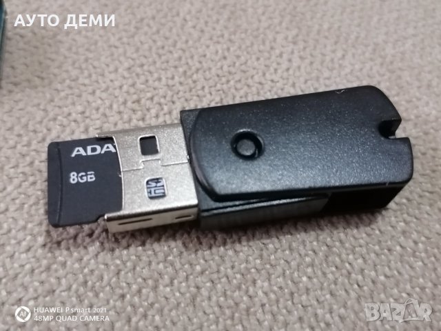 2 в1 Бял и черен микро УСБ / УСБ 2.0 адаптер четец за микро СД карти памет за лаптоп компютър таблет, снимка 6 - USB Flash памети - 32587272
