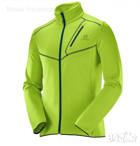 SALOMON DISCOVERY FZ ACID LIME 18  размер Л , снимка 1 - Спортни дрехи, екипи - 40431499