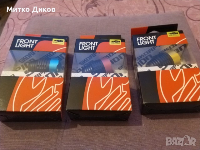 светлина предна USB Front light Skorpion  CREE XML - T6 LED  нов
