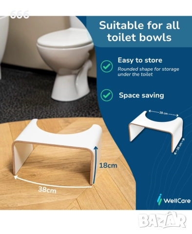 Тоалетна табуретка, снимка 6 - Други стоки за дома - 52915434