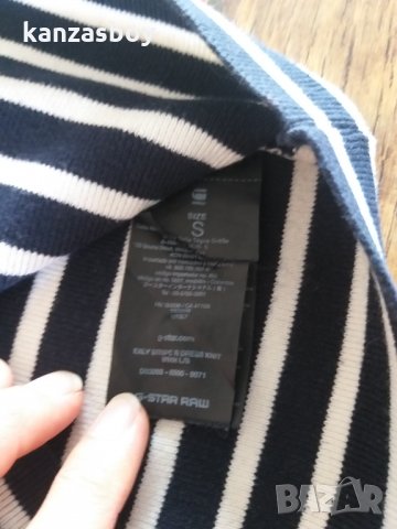 g-star exly stripe r dress knit wmn - страхотна рокля КАТО НОВА, снимка 9 - Рокли - 34686075