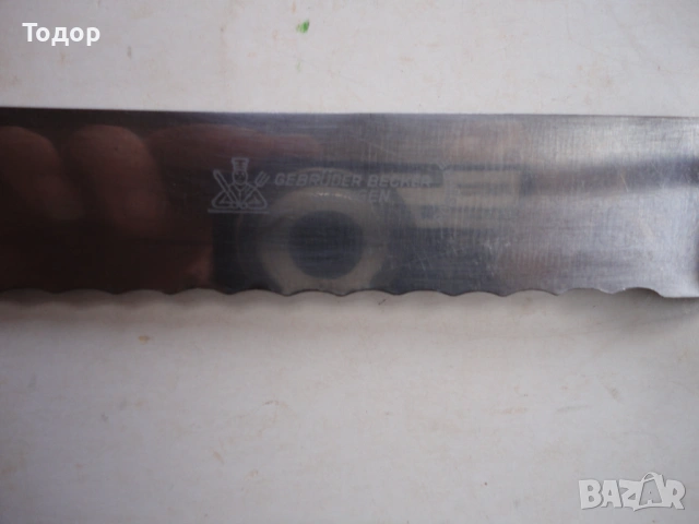 Немски нож Gerbruder Becker Herder Solingen , снимка 2 - Ножове - 53054656