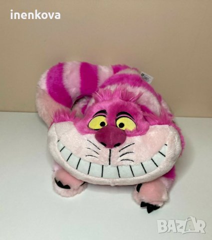 Оригинална плюшена играчка Чеширския котарак 50 лв. Алиса в страната на чудесата 