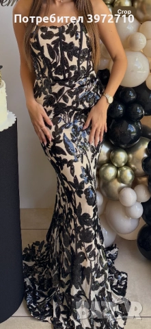 Бална рокля тип русалка