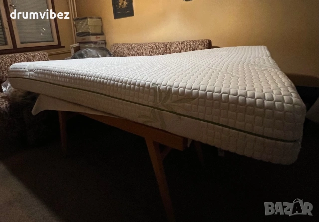 Двулицев матрак Paradise Bamboo Pocket 200/140/20, снимка 2 - Матраци - 53100597