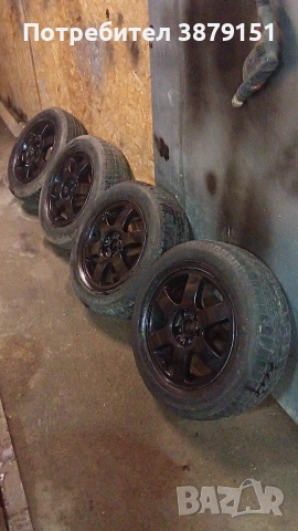 джанти за Ауди А3 5х100 със зимни гуми