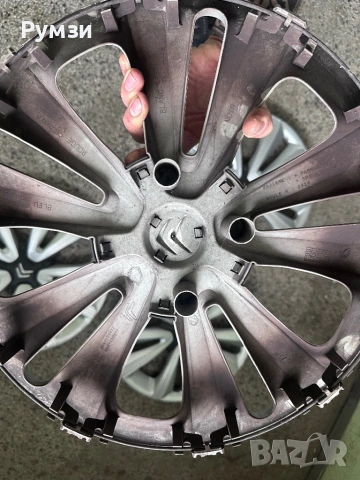 Оригинални тасове за Citroen 16 цола , снимка 2 - Аксесоари и консумативи - 53560600