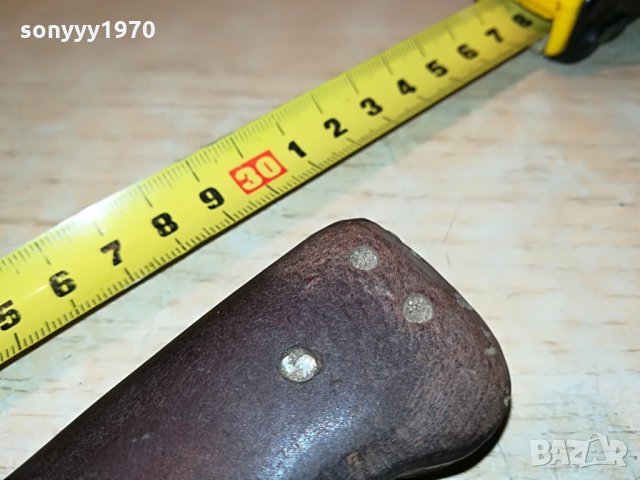 стар нож-кукри/сатър 30см 2007211153, снимка 10 - Антикварни и старинни предмети - 33573357