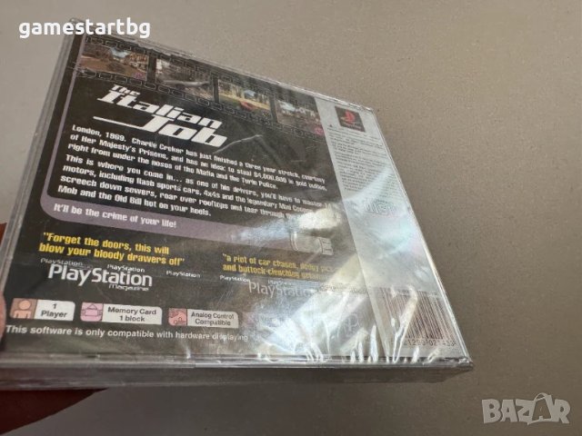 The Italian Job за PS1 - Нова запечатана, снимка 4 - Игри за PlayStation - 51396267