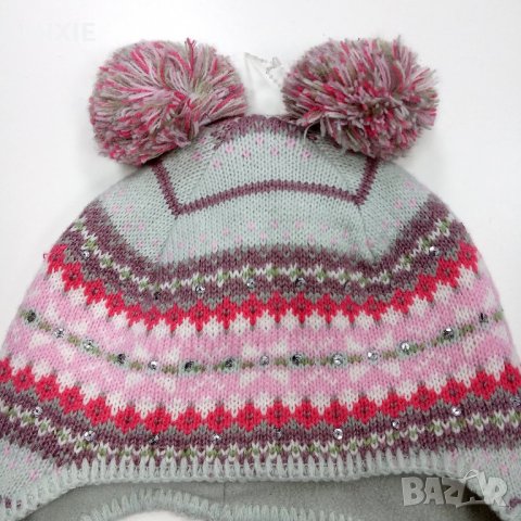 Нова детска зимна шапка, 7-10 г., снимка 2 - Шапки, шалове и ръкавици - 26923715