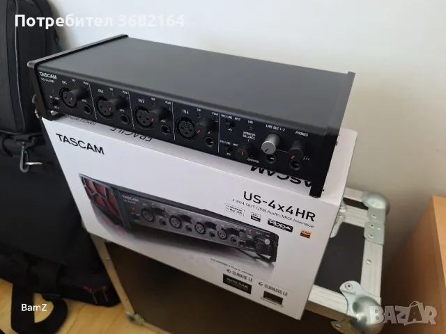 Tascam US-4x4HR Audio Interface, снимка 3 - Други - 48824174