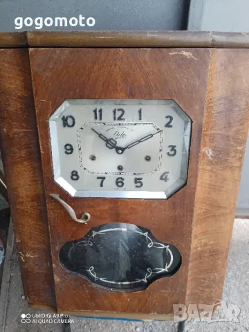 Стар рядък френски часовник, маховик, на повече от 100 години , снимка 14 - Антикварни и старинни предмети - 49582389