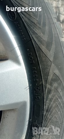 Алуминиеви джанти с гуми  215/55/17 Opel Vectra C 3.0 V6 CDTI, 177 к.с, снимка 9 - Гуми и джанти - 35533133