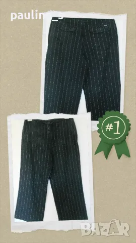 Шест различни броя / Дамски маркови панталони тип бермуди или шалвари, снимка 12 - Къси панталони и бермуди - 15366622