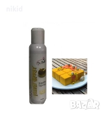 Спрей кадифе велурен ефект Dr. Gusto за торта торти десерти сладкиши мус велур кадифен, снимка 4 - Други - 37735468