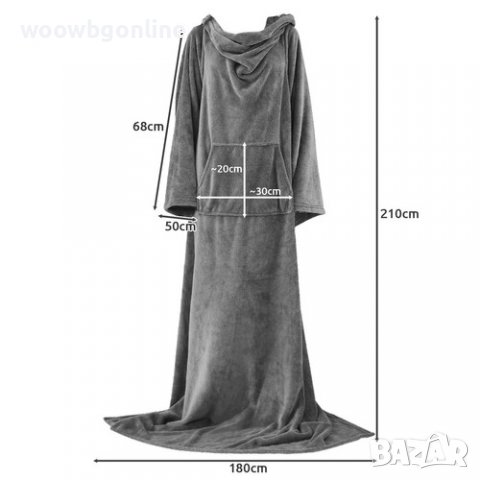 Одеяло - халат, снимка 6 - Олекотени завивки и одеяла - 38371264