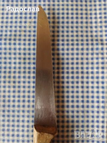 стар касапски нож, снимка 5 - Прибори за хранене, готвене и сервиране - 52836170