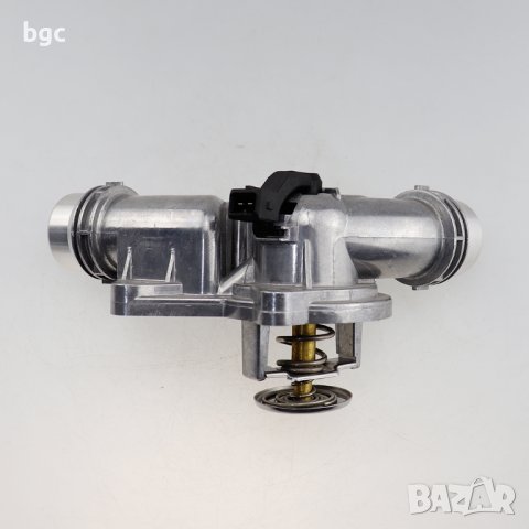 BMW M52 M54 ТЕРМОСТАТНО ТЯЛО ДВОЕН ВАНУС ТЕРМОСТАТ ФЛАНЕЦ КАПАК, снимка 3 - Части - 39983202