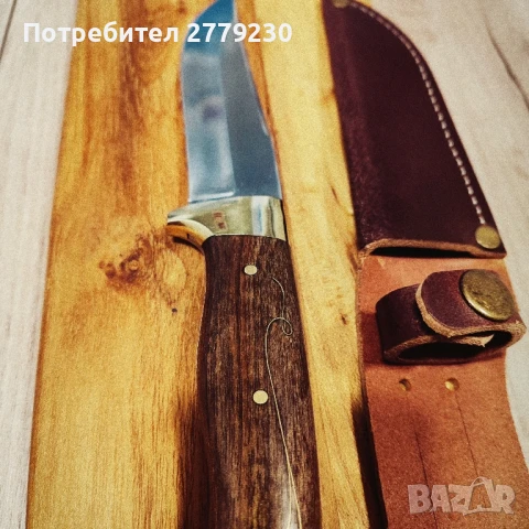 Нож ръчна изработка на Майстор П.Неделев, снимка 8 - Ножове - 50885554