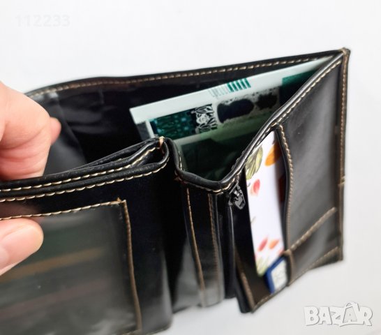 Голям кожен портфейл, снимка 7 - Портфейли, портмонета - 39488697