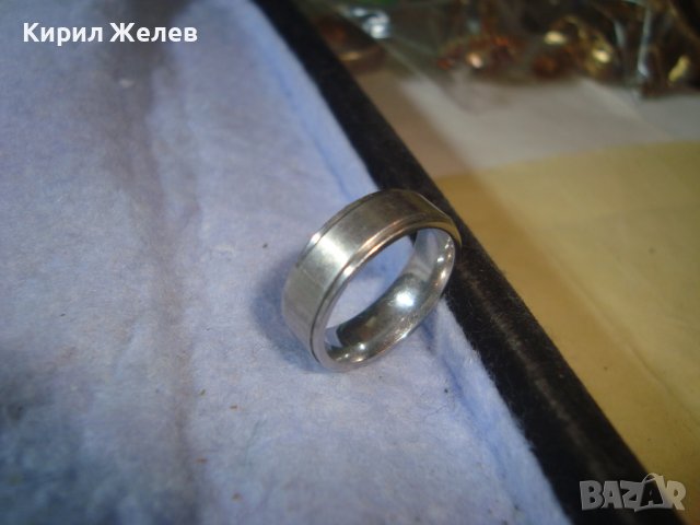 МОДЕН СТОМАНЕН ФЕШЪН АРТ ПРЪСТЕН ХАЛКА от НЕРЪЖДАЕМА БЛАГОРОДНА СТОМАНА 29429, снимка 5 - Пръстени - 37752189