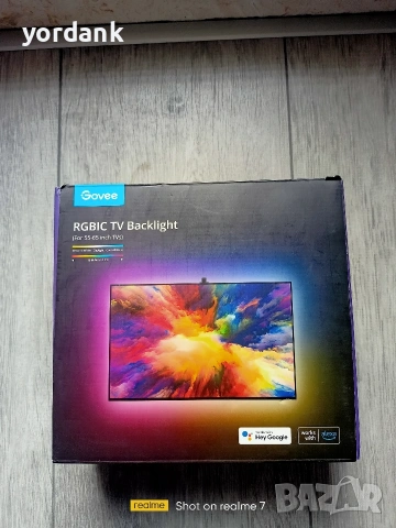 RGBIC LED лента за телевизор Govee Immersion, Wi-Fi, Синхронизиране на ТВ картина