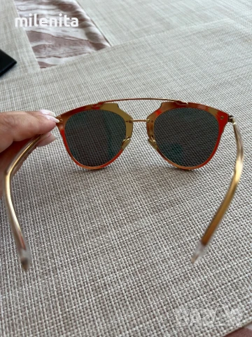 Страхотни очила Christian Dior с огледални розови стъкла, снимка 4 - Слънчеви и диоптрични очила - 50600109