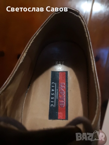 Lloyd Classic 41нм. 26,0см. Germany , снимка 7 - Официални обувки - 52632017
